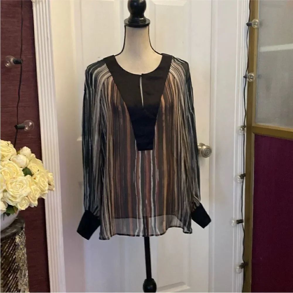 Barbara Bui 100% silk blouse, S